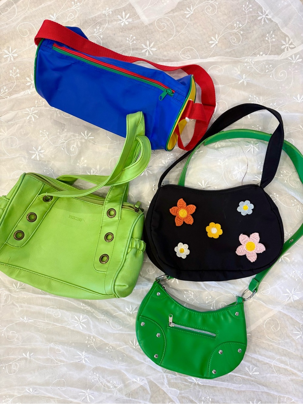 Y2K Colourful Retro Purse Handbag Bundle